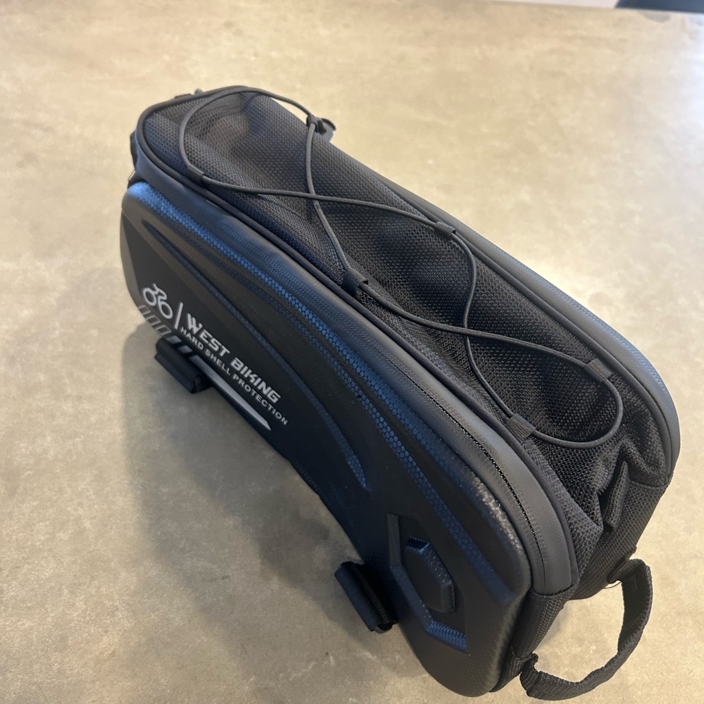 Black Bicycle Rack Bag - Picture 10 of 16